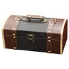 Vintiquewise Dresser Valet Leather Chest with Fabric Lining QI003018-25.S